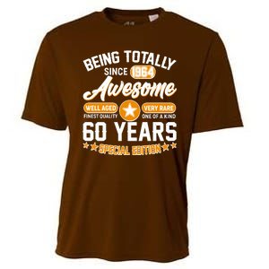 Being Totally Awesome Special Edition Since 1964 60 Years Birthday Cooling Performance Crew T-Shirt