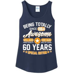 Being Totally Awesome Special Edition Since 1964 60 Years Birthday Ladies Essential Tank