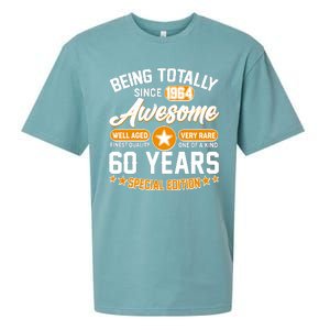 Being Totally Awesome Special Edition Since 1964 60 Years Birthday Sueded Cloud Jersey T-Shirt