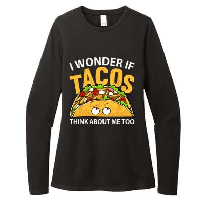 Best Taco Art For Cinco De Mayo Mexican Taco Lover Womens CVC Long Sleeve Shirt