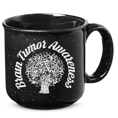 Brain Tumor Awareness Gift Happy Cancer Apparel Great Gift 15oz Campfire Ceramic Mug