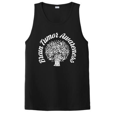 Brain Tumor Awareness Gift Happy Cancer Apparel Great Gift PosiCharge Competitor Tank