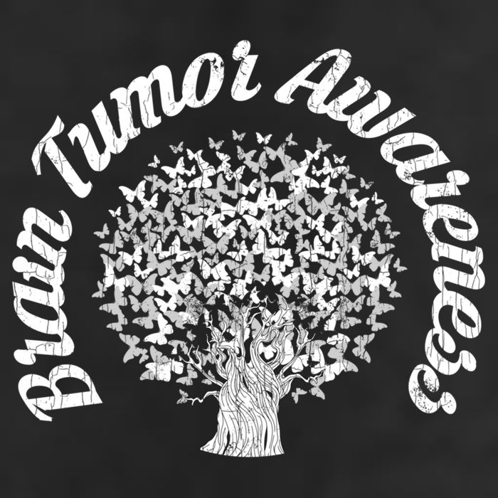Brain Tumor Awareness Gift Happy Cancer Apparel Great Gift Golf Towel