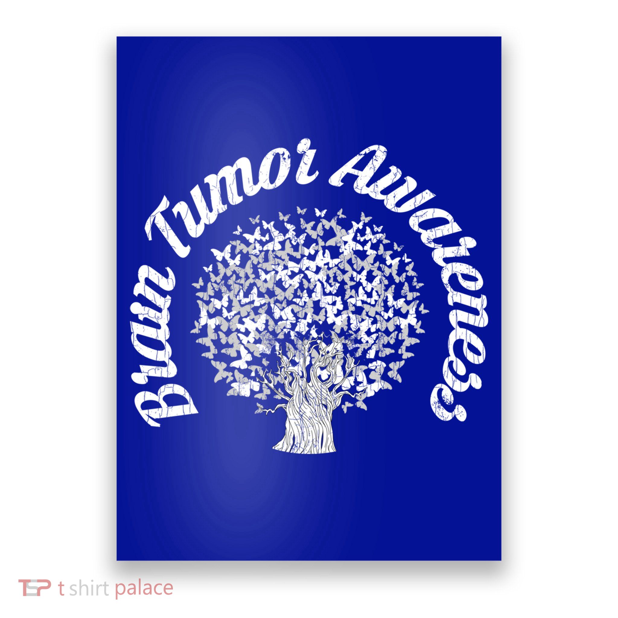 Brain Tumor Awareness Gift Happy Cancer Apparel Great Gift Poster