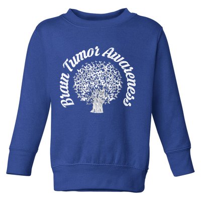 Brain Tumor Awareness Gift Happy Cancer Apparel Great Gift Toddler Sweatshirt