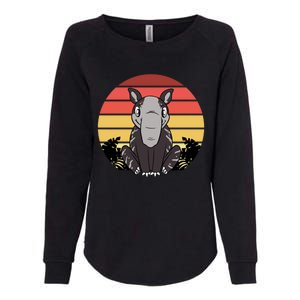 Beautiful Tapir Amazonas Jungle Animal South America Tapirs Meaningful Gift Womens California Wash Sweatshirt