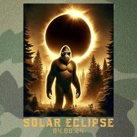 Bigfoot Totality April 8 2024 Total Solar Eclipse Legacy Tie Dye Trucker Hat