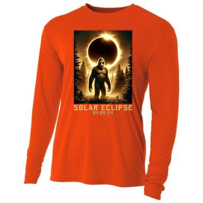 Bigfoot Totality April 8 2024 Total Solar Eclipse Cooling Performance Long Sleeve Crew