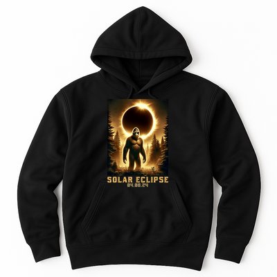 Bigfoot Totality April 8 2024 Total Solar Eclipse Hoodie