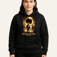 Bigfoot Totality April 8 2024 Total Solar Eclipse Hoodie