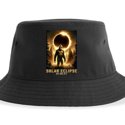 Bigfoot Totality April 8 2024 Total Solar Eclipse Sustainable Bucket Hat