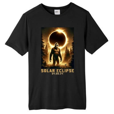 Bigfoot Totality April 8 2024 Total Solar Eclipse Tall Fusion ChromaSoft Performance T-Shirt