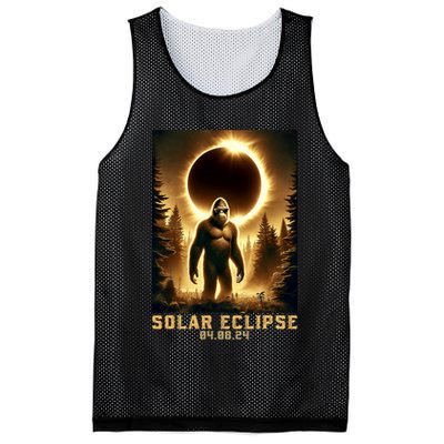 Bigfoot Totality April 8 2024 Total Solar Eclipse Mesh Reversible Basketball Jersey Tank