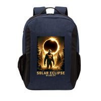 Bigfoot Totality April 8 2024 Total Solar Eclipse Vector Backpack