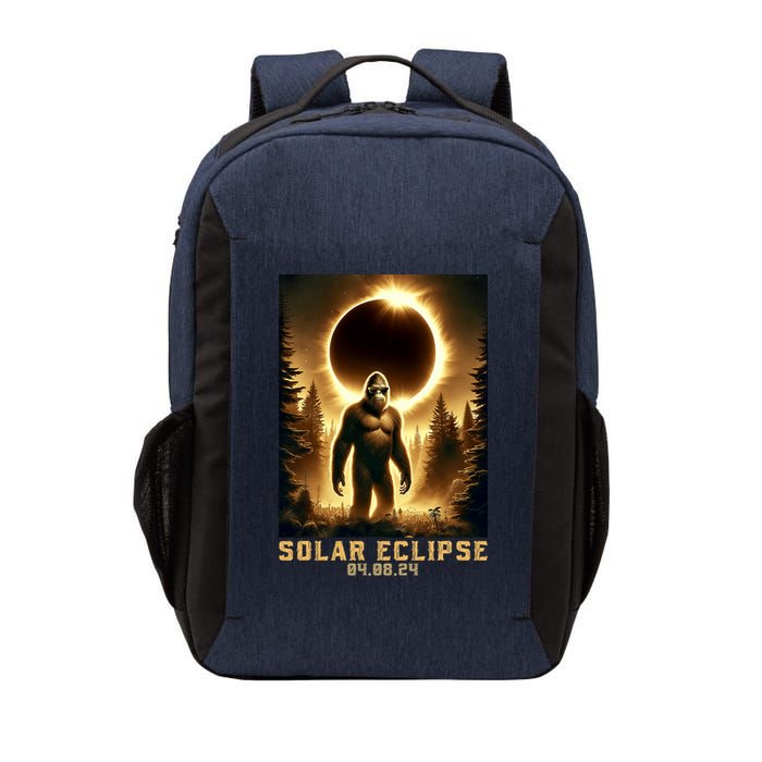 Bigfoot Totality April 8 2024 Total Solar Eclipse Vector Backpack
