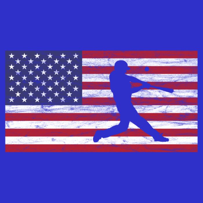 Baseball Team American Flag Usa Gift 16 in Basic Backpack