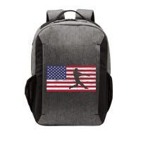 Baseball Team American Flag Usa Gift Vector Backpack