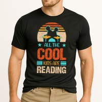 Bookaholic Teachers All The Cool Are Reading Books Read Meaningful Gift Cooling Performance Crew T-Shirt