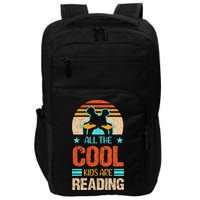 Bookaholic Teachers All The Cool Are Reading Books Read Meaningful Gift Impact Tech Backpack