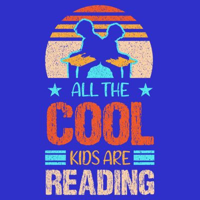 Bookaholic Teachers All The Cool Are Reading Books Read Meaningful Gift T-Shirt