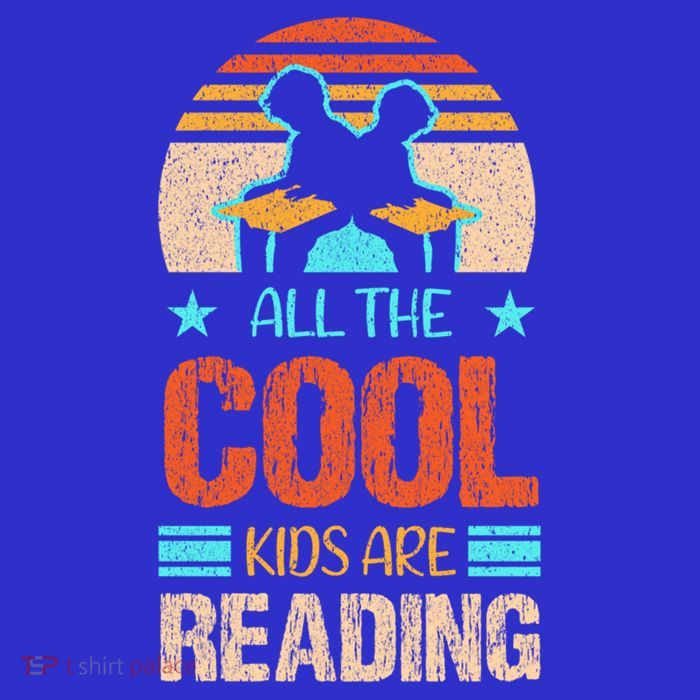 Bookaholic Teachers All The Cool Are Reading Books Read Meaningful Gift Tall T-Shirt
