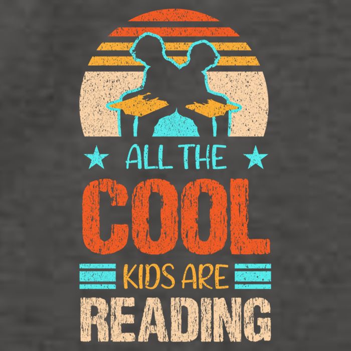 Bookaholic Teachers All The Cool Are Reading Books Read Meaningful Gift Vector Backpack