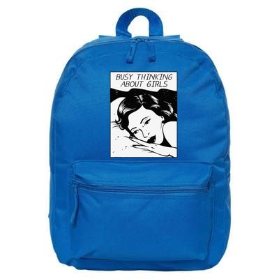 Busy Thinking About 16 in Basic Backpack