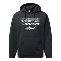 Barelylegalclothing This Accidental Death Brought To You By Boeing Performance Fleece Hoodie