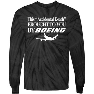 Barelylegalclothing This Accidental Death Brought To You By Boeing Tie-Dye Long Sleeve Shirt