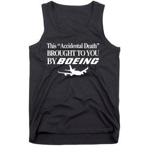 Barelylegalclothing This Accidental Death Brought To You By Boeing Tank Top