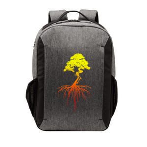 Bonsai Tree Art Sunset Vector Backpack