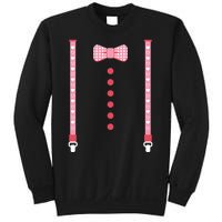 Bow Tie And Suspenders Sweatshirt