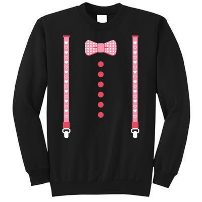 Bow Tie And Suspenders Sweatshirt