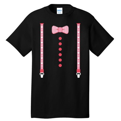 Bow Tie And Suspenders Tall T-Shirt