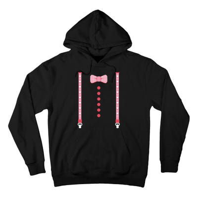 Bow Tie And Suspenders Tall Hoodie