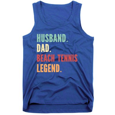 Beach Tennis Athlete Dad Husband Father Gift Tank Top