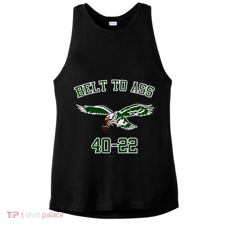 Belt To Ass 40 22 Ladies PosiCharge Tri-Blend Wicking Tank