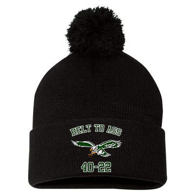 Belt To Ass 40 22 Pom Pom 12in Knit Beanie