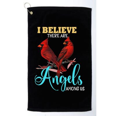 Believe There Are Angels Among Of Us Cardinal Bird Lovers Golf Towel