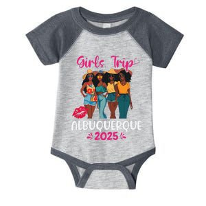 Black Trip Albuquerque 2025 Vacation Matching Infant Baby Jersey Bodysuit