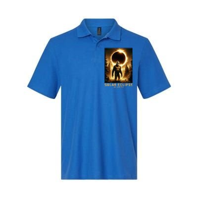 Bigfoot Totality April 8 2024 Softstyle Adult Sport Polo