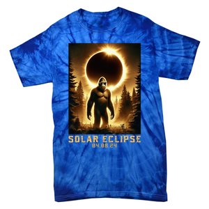 Bigfoot Totality April 8 2024 Tie-Dye T-Shirt