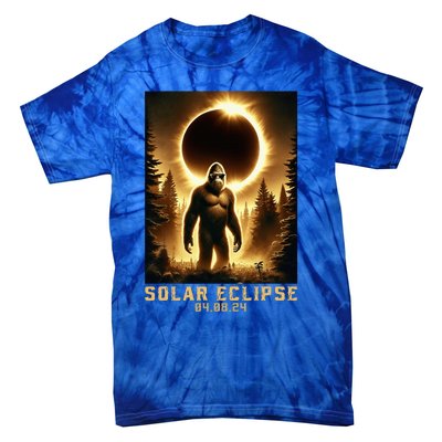 Bigfoot Totality April 8 2024 Tie-Dye T-Shirt