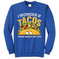 Best Taco Art For Wo Cinco De Mayo Mexican Taco Lover Tall Sweatshirt