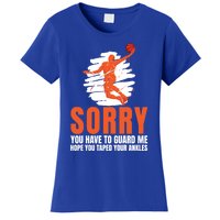 Basketball Taped Ankles Gift Hoop Basketballer Match Player Gift Women's T-Shirt