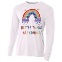 Better Things Are Coming Rainbow Cooling Performance Long Sleeve Crew