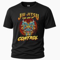 Bjj The Art Of Control Grappling Jiu Jitsu Foo Dog Performance Shirt