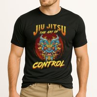 Bjj The Art Of Control Grappling Jiu Jitsu Foo Dog Performance Shirt