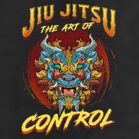 Bjj The Art Of Control Grappling Jiu Jitsu Foo Dog Beanie
