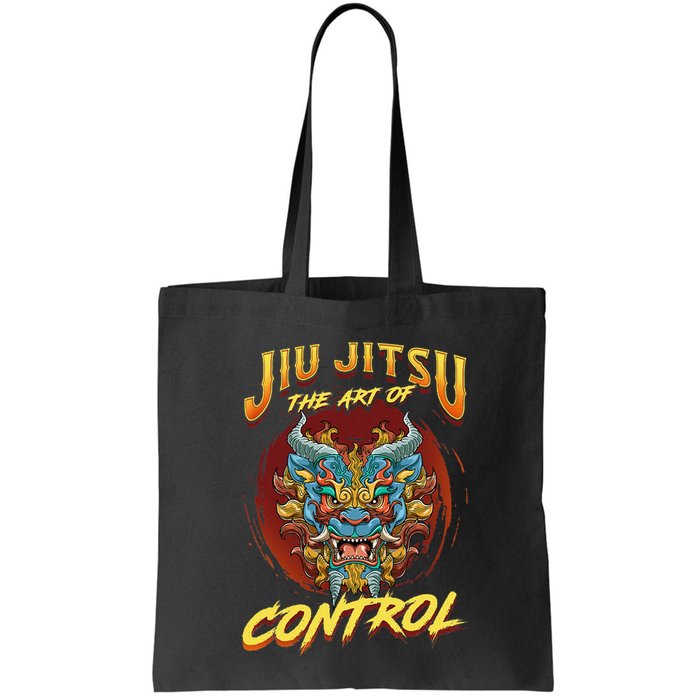 Bjj The Art Of Control Grappling Jiu Jitsu Foo Dog Bag